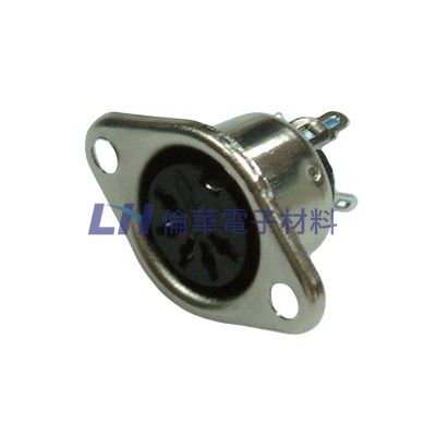 DIN固定座圓型 3P~8P(10入/包)