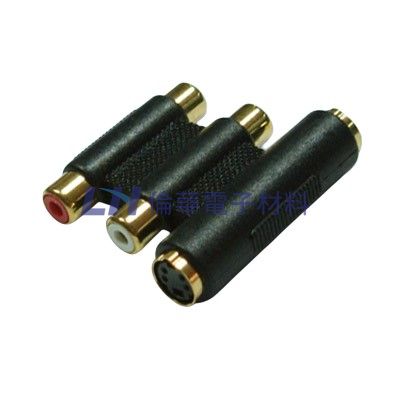 S母-2RCA母鍍金 (10入/包)