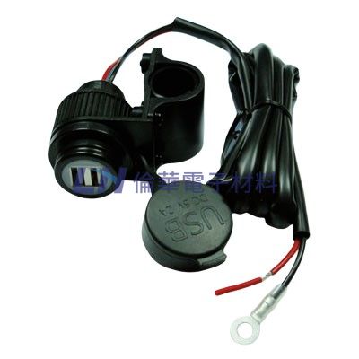 重機用雙USB座 5V 2A(10入/包)