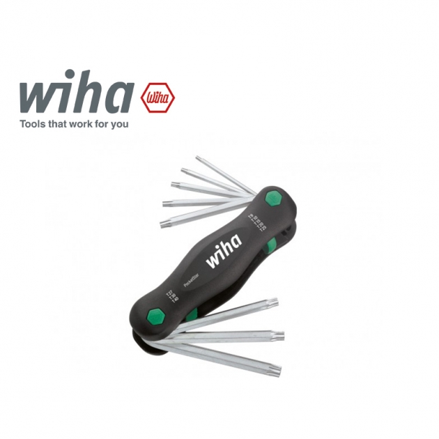 德國 Wiha 8件摺疊式星型扳手 SB 363 P8