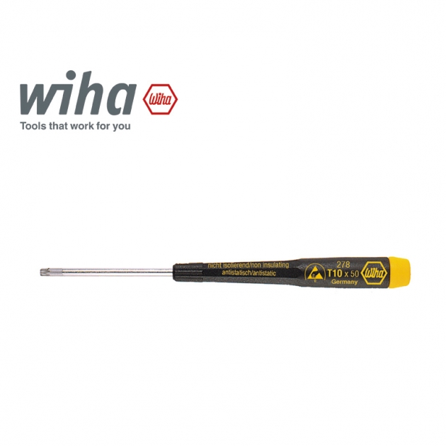 德國 Wiha 精密型 抗靜電六角球頭起子 278