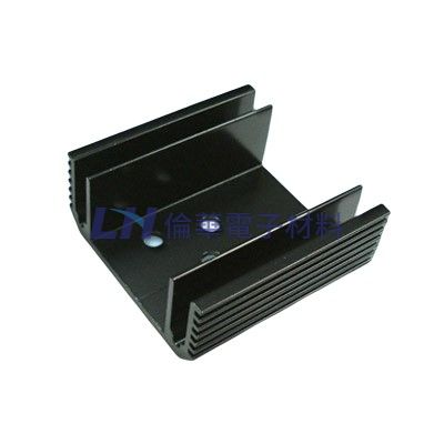 1P型晶體散熱片(斜孔) 50mmX50mmX22mm(10入/包)