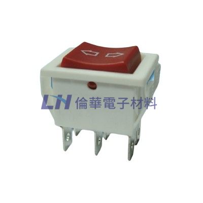 6P雙彈回開關(10入/包)