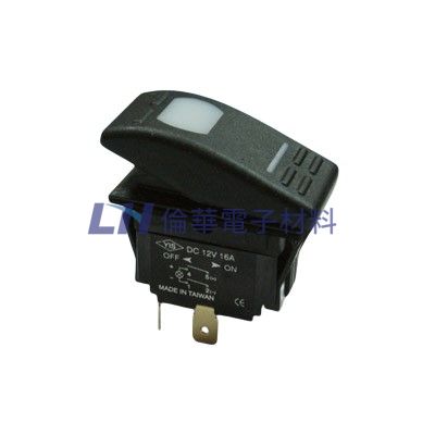 4P船型開關帶燈110V ON-OFF(10入/包)