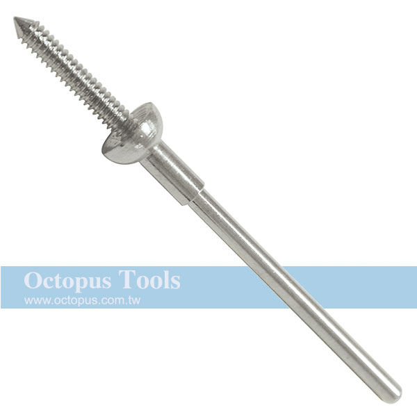 矽膠輪固定軸心3.00mm柄 螺牙型 956.2623 (10支裝)