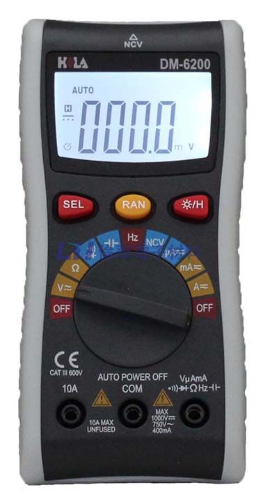 多功能自動換檔電錶 DM-6200