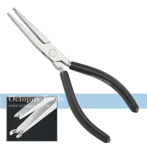 E型扣環裝卸鉗 3-4mm PZ-01 Engineer 	EPZ-01