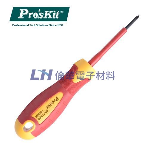 Pro'sKit寶工SD-810-P0 VDE 1000V絕緣起子 PH0