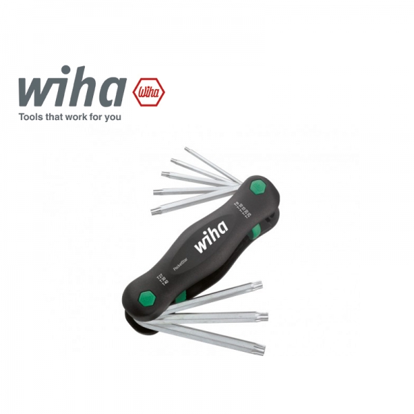 德國 Wiha 8件摺疊式星型扳手 SB 363 P8