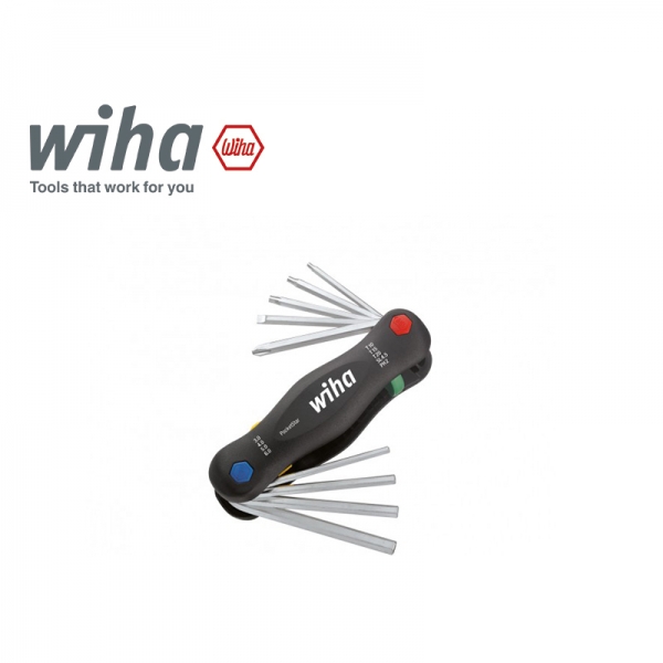 德國 Wiha 9件摺疊式綜合六角扳手 SB 351 PG9X