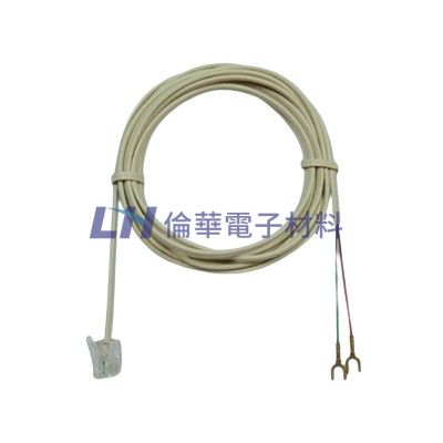 電話頭+2Y7尺 6P2C 紅色 (10入/包)