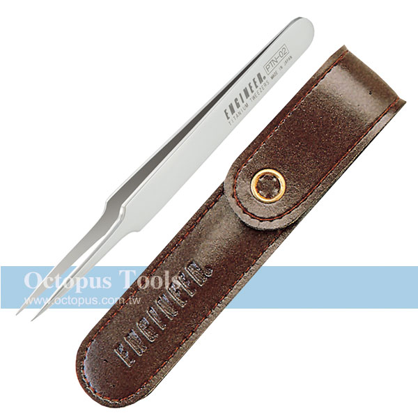 鈦金屬鑷子尖細型120mm PTN-02 Engineer 	EPTN-02