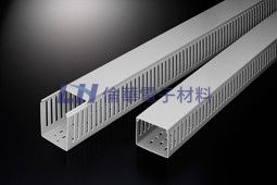 0101 KSS 含膠型防滑配線槽 Wiring Duct With Non-Slip Cover (Slotted) AQ 系列 8mm出線孔