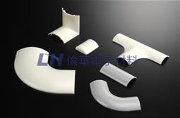 0125 KSS 圓形地板配線槽接頭(上蓋) Round Type Wiring Duct Connector (Cover) 內彎接頭 INSIDE CORNER	